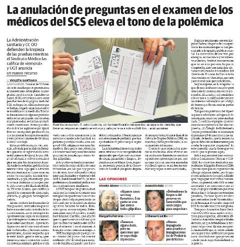 anulacion preguntas de examen scs